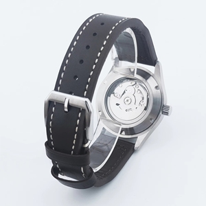 Montre automatique mécanique pour homme 36 mm 39 mm <span class=keywords><strong>Seiko</strong></span> NH35, verre saphir, sans logo, logo personnalisé, montre automatique de pilote - Product Image 6