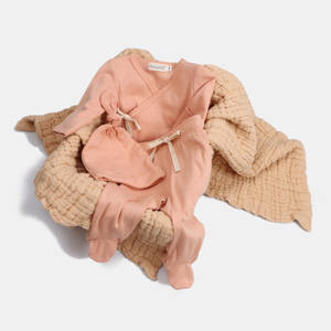 Set di Abbigliamento per Neonati 100% Cotone Jacquard, Top e Pantaloni, Set Regalo Personalizzato, Outfit Casual in Maglia Morbida per Neonati, 5 Pezzi, Produttori - Product Image 3