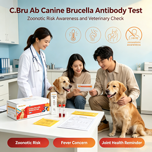 Kits de Prueba Rápida de Antígeno Canino para el Adenovirus Canino Tipo 2, Pruebas Rápidas de Antígeno para Animales - Product Image 2