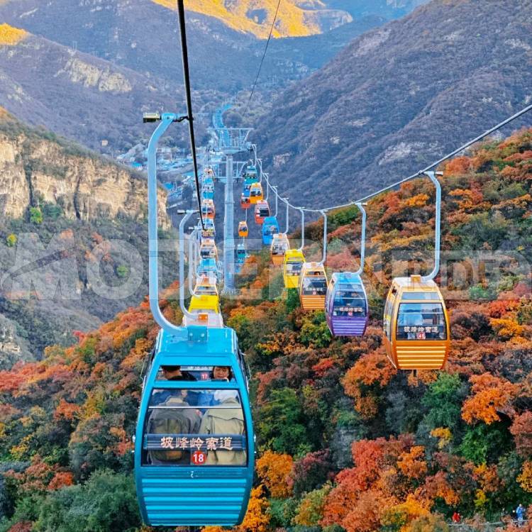 Fixed Gripper Cable Car Ropeway Equipment