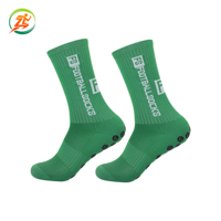 Chaussettes de football antidérapantes personnalisées pour hommes avec bande adhérente en nylon, chaussettes de sport professionnelles - Vente en gros