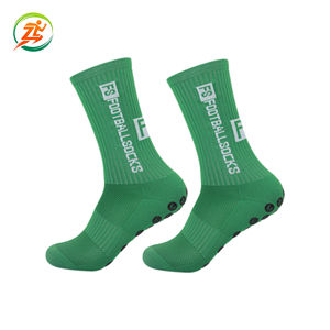 Chaussettes de football professionnelles personnalisées pour hommes, antidérapantes, en nylon, vente en gros - Product Image 3