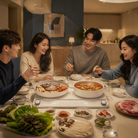 Table de cuisson à induction double 3400W, deux brûleurs à commande indépendante, cuisinière électrique pour la Corée, vente en gros OEM