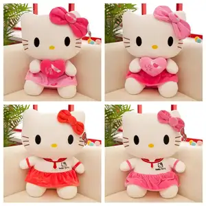 Poupées en peluche KT chat dessin animé les plus populaires meilleures ventes jouets en peluche personnage de dessin animé enfants filles cadeaux