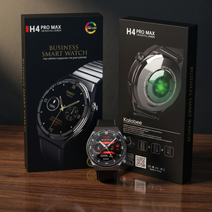Reloj Inteligente H4 Pro Max para Negocios, Pantalla AMOLED, 3 Correas, Regalo para Hombre, NFC, Reloj Inteligente Redondo con Monitor de Ritmo Cardíaco - Product Image 2