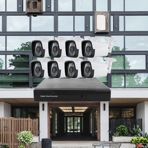 Sistema de Cámara de Seguridad Inalámbrica para el Hogar con Sensor CMOS de Visión Nocturna para Exteriores, Kit <span class=keywords><strong>DVR</strong></span> de 8 Canales y 1080P - Product Image 3