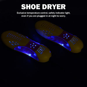 Secador de zapatos eléctrico al por mayor calentador de botas UV secado de zapatos deshumidificador calentador para invierno, enchufe UE/EE. UU. 20W 50Hz - Product Image 6