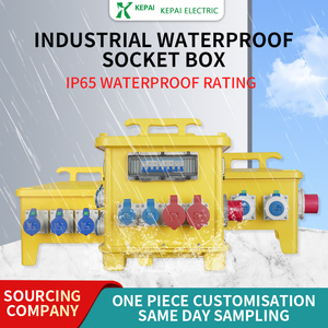 Abs Plastic Multifunctional Waterproof Industrial <strong>Socket</strong> <strong>Box</strong> IP67 Stage Power <strong>Box</strong> 16A 32A 63A 125A <strong>Combination</strong> <strong>Socket</strong> <strong>Box</strong> - Product Image 2
