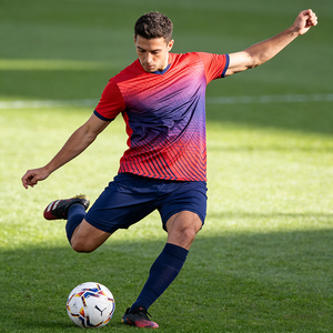 Maillots de football personnalisés unisexes pour adultes, saison 25/26, 100 % polyester, antibactériens, anti-humidité, équipe personnalisée pour les fans - Product Image 5