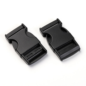 Hebilla de nailon de 25 mm, cierre de plástico negro para mochila, arnés, riñonera, accesorios - Product Image 1