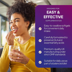 Capsules de GLA de haute qualité et haute puissance avec huile de fleur d'étoile, soulagent la douleur mammaire et lutter contre l'inflammation. - Product Image 4