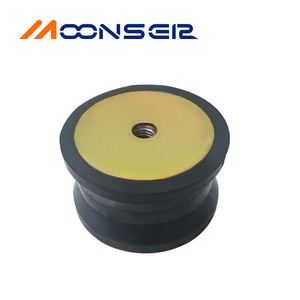 Moonsen Rubber Shock Absorber <b>Pad</b> Single Screw Miniature <b>Buffer</b> Support Industrial Use - Product Image 1