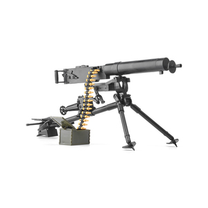 Modèle miniature en plastique à collectionner 1:6 pistolet créatif <span class=keywords><strong>mitrailleuse</strong></span> lourde de <span class=keywords><strong>Maxim</strong></span>'s jouets de décoration militaire - Product Image 4