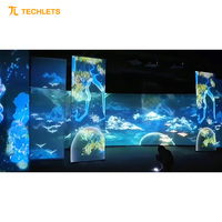 Projecteur holographique 3D, 1 pièce, 6m 9m 10m de largeur, maille holographique, pour les grandes tailles