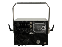 Lampu Laser Optlaser Flag-Ship Model CF20 Seri Serat Karbon 25W RGB IPX4 Tahan Air DMX512/Aktif Suara Luar Ruangan