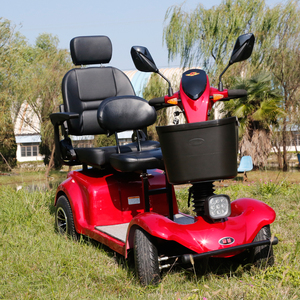 Scooter Eléctrico de Movilidad de Gran Tamaño <span class=keywords><strong>con</strong></span> 2 Asientos y 4 Ruedas, <span class=keywords><strong>con</strong></span> Techo Solar para Adultos - Product Image 3
