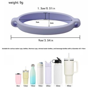 Cinghia di Trasporto Resistente per Tazza, Cordino Antiscivolo, Maniglia di Ricambio Pratica per Bicchieri <span class=keywords><strong>Tupperware</strong></span> - Product Image 2