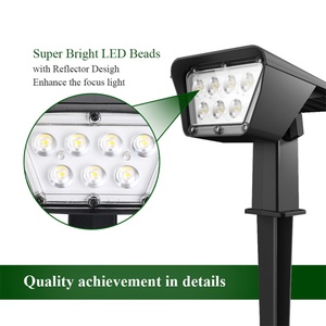 Lámpara Solar de Jardín Portátil para Exteriores, Resistente al Agua, con LED, Diseño Moderno - Product Image 2