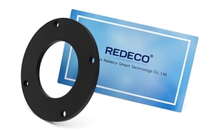 REDECO Factory Direct Molded Silicone Rubber Gasket Custom Industrial Sealing <b>Ring</b> High Temperature Resistant Black OEM ODM - Product Image 2