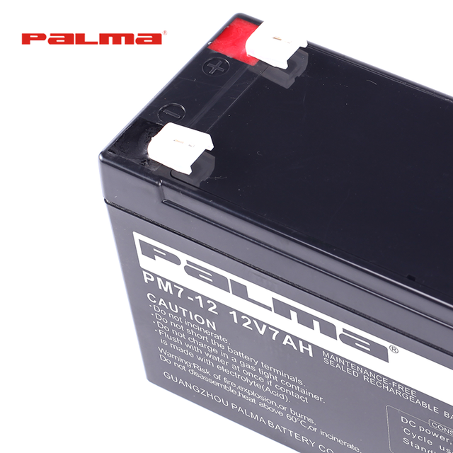 PM7-12 Maintenance Free 12V Seal Lead Acid Battery VRLA AGM 12V 7Ah Rechargeable Battery Medical Equipment Consumer Electronics