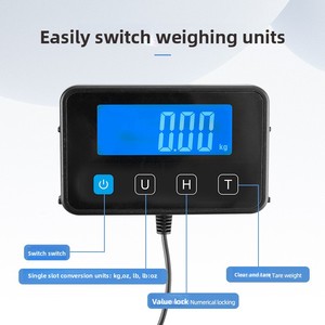 外国貿易ステンレス鋼P5H小包計量器300kg容量ペットエクスプレス用ポータブル電子表示20g/100g精度 - Product Image 4