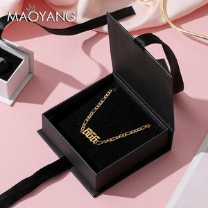 Tùy Chỉnh Đồ Trang Sức Bao Bì Đồng Hồ Vòng Cổ Bông Tai Hộp Quà Tặng Tinh Tế Hộp Nhẫn Ribbon Lật Bìa Hộp Đồ Trang Sức Với Logo - Product Image 4