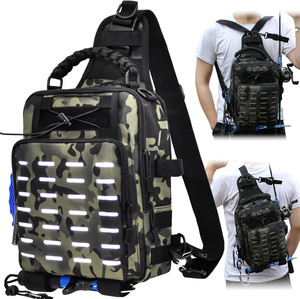 Échantillon gratuit Sac à dos imperméable 900D Sac à dos de randonnée tactique pour la randonnée, le camping, la pêche, la chasse - Product Image 1