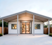 Casa Contenedor Prefabricada Expandible de 2, 3 o 4 Dormitorios (20/40 Pies) con Cocina, Hogar Modular para Uso de Oficina, Casa Pequeña de Lujo