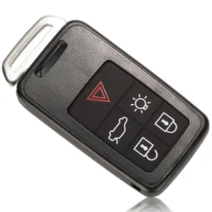 5 Button Remote Key Smart Car Key Fob 433Mhz ID46 Chip For Volvo XC60 S60 S60L V40 V60 S80 XC70 KYDZ KR55WK49264 Car Remote key