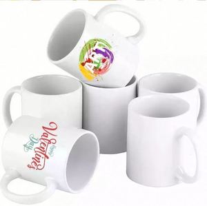 Tazas de Café de Cerámica de 11 oz para Sublimación, al por Mayor de Fábrica, de Alta Calidad, con Impresión de Logotipo Personalizado - Product Image 2