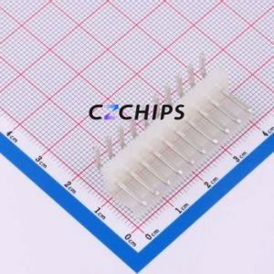 3.96-10AWT Wire-to-Board Pin Header Bent Lead Through Hole,P=3.96mm Connector 1x10P 3.96mm Right Angle Insert 10P - Product Image 1
