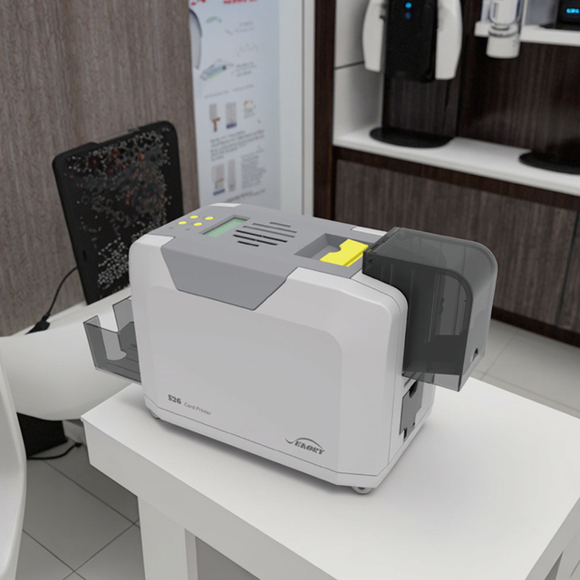 S28 Dual Sided PVC Card Printer with USB Interface & Complete Supplies Package-in Stock