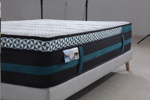 Colchón de muelles de bolsillo y cama de alta calidad, 13 pulgadas, OEM/ODM, tamaño Queen híbrido - Product Image 2