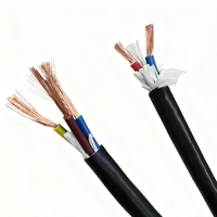 Câble en PVC conducteur en cuivre Flexible professionnel à 4 conducteurs 6mm 8mm 10mm RVV pour appareils ménagers câble multi-cœurs 70mm