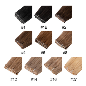 <span class=keywords><strong>Haohao</strong></span> Nouveauté Genius Hole Weft Invisible Weft Cheveux humains vierges Invisible Butterfly Weft Extensions de cheveux - Product Image 6