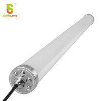 Lámpara Tri-Proof IK10 IP69K 2CCT con Temperatura de Color Ajustable para Granjas Avícolas, Cultivos de Hongos, Naves de Cerdos y Garajes, con Certificación UL