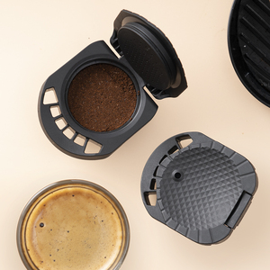 อะแดปเตอร์แบบผงสไตล์อเมริกันแบบใช้ซ้ำได้สำหรับเครื่องทำกาแฟ Dolce Gusto Piccolo Xs <span class=keywords><strong>Nescafe</strong></span> Genio S Plus <span class=keywords><strong>Nespresso</strong></span> - Product Image 3
