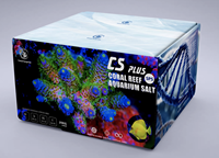 Sal CS para Acuarios de Arrecife SPS/LPS, Peces Ángel, FOT (Fish-Only Treatment). Sal Marina para Acuario Completa con Todos los Oligoelementos, Caja de 20 KG, 1 Año de Garantía