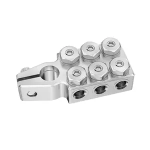 Aluminum Alloy Car Battery Terminal Clamp 12Way Car Battery Clip Positive Negative Battery Terminal Connectors