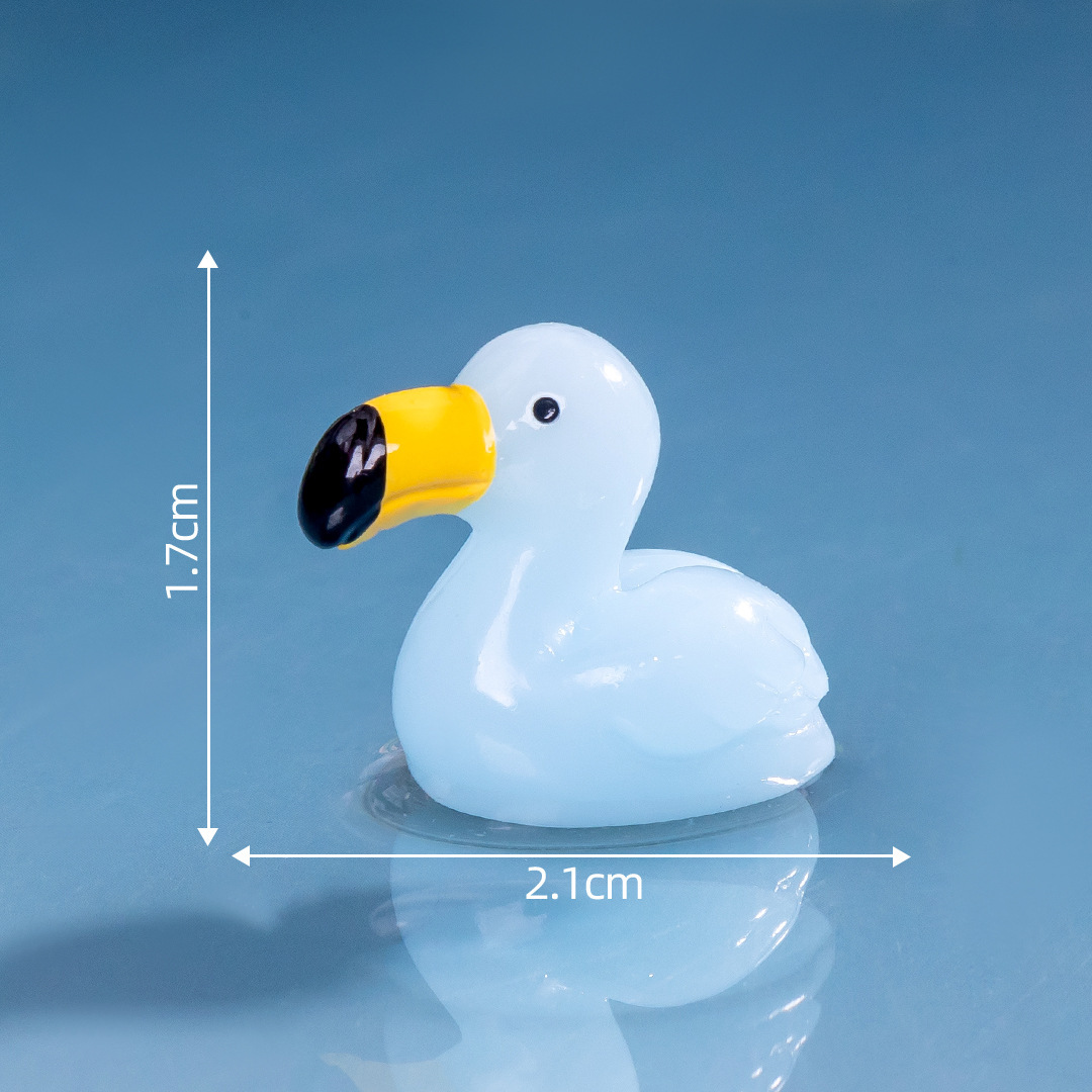 32 Stück Mini Flamingo Figuren Aus Harz, Hot Pink – Für Deko, DIY, Garten, Puppenhaus & Geschenke