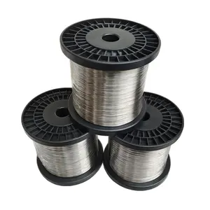 Baoji kawat spul titanium 0.3mm, kawat spool titanium lembut aneled untuk jaring kawat