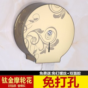 ที่ใส่กระดาษชำระติดผนังทรงกลมสแตนเลสสำหรับโรงแรม ดีไซน์ทันสมัย กันน้ำ - Product Image 3