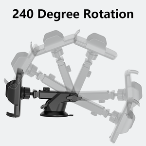 2025 New Arrivals Adjustable Retractable Flexible <strong>Car</strong> Dashboard &amp; Desk Phone Holder with Strong <strong>Suction</strong> <strong>Cup</strong> Mobile Accessories - Product Image 2