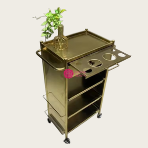 Commercio all'ingrosso della fabbrica <span class=keywords><strong>di</strong></span> Design moderno in acciaio inox parrucchiera barbiere carrello per salone <span class=keywords><strong>di</strong></span> <span class=keywords><strong>bellezza</strong></span> per uso ospedaliero e <span class=keywords><strong>officina</strong></span> - Product Image 6