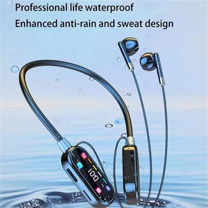 Auriculares Deportivos con Banda para el Cuello, Pantalla LED Digital V5.4, Estéreo, Resistentes al Agua IPX-2, Control por Botones, para Correr, Gimnasio, Todos los Teléfonos - Product Image 4