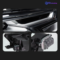 Phares avant BBA Car Styling pour Audi A4 B9, projecteur LED, lentille 2017-2020, phares RS4, feux de jour, feux de croisement et de route automatiques
