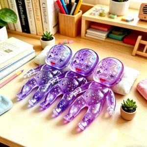 Glitter Baby <b>Squishy</b> TPE Soft Slow Rising Stress Relief Fidget Toy For Kids Age 8 13 Years Unisex - Product Image 6