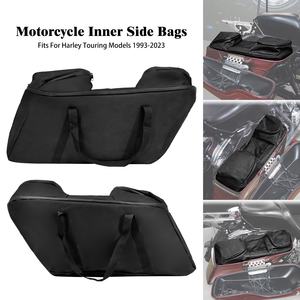 אופנוע אוכף תיק מטען סיור אניה רך חבילה עבור הארלי סיור סיור מלך אלקטרו רחוב אולטרה cvo מותאם אישית 1993-2023 - Product Image 6