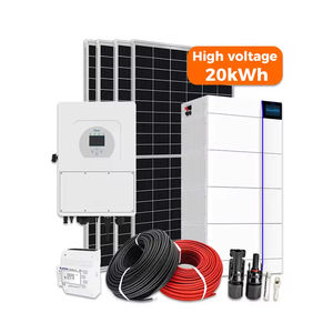 Système d'énergie solaire hors réseau Deye 20 kW 20 kVA, ensemble complet, système de panneaux solaires hybrides haute tension, système photovoltaïque - Product Image 1