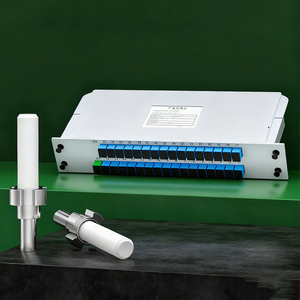ตัวแยกไฟเบอร์ออปติกแบบเสียบ APC ชนิด POE TCP ช่วงกว้าง 1x2 1x4 1x8 1x16 1x32 1x64 แบบ Passive สำหรับเครือข่ายกระจายเสียง - Product Image 3